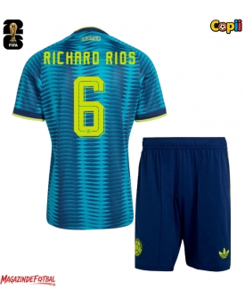 Columbia Richard Rios #6 Echipament de Fotbal Replică Mondial 2026 Copii Deplasare (+ Șorturi)